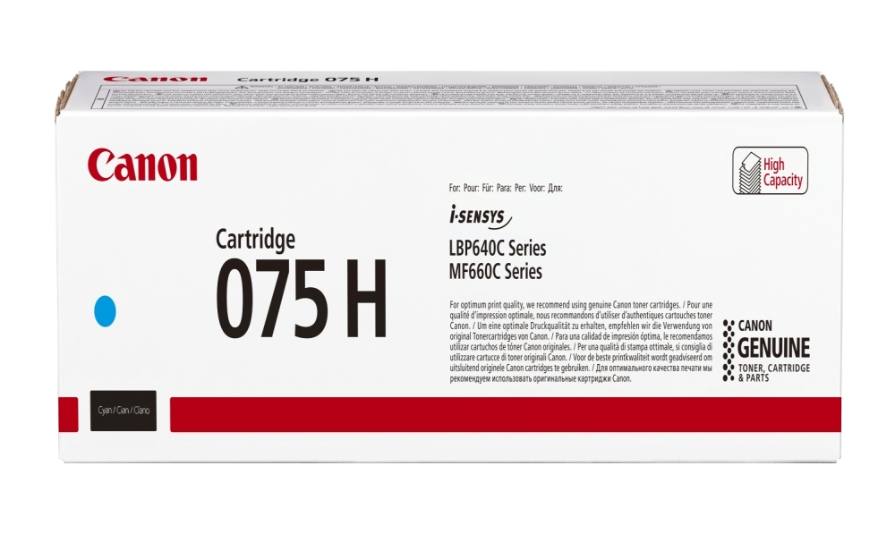 CANON CRG-075H C 2.500 SAYFA MAVİ TONER